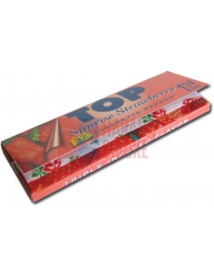 Сигаретная бумага TOP STRAWBERRY 1 1/4 (25пач х 32лист) TOPFL/40/25ST - купить в интернет-магазине Havana Smoke