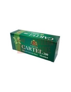 Сигаретные гильзы CARTEL MENTHOL (5пач x 200шт) - купить в интернет-магазине Havana Smoke