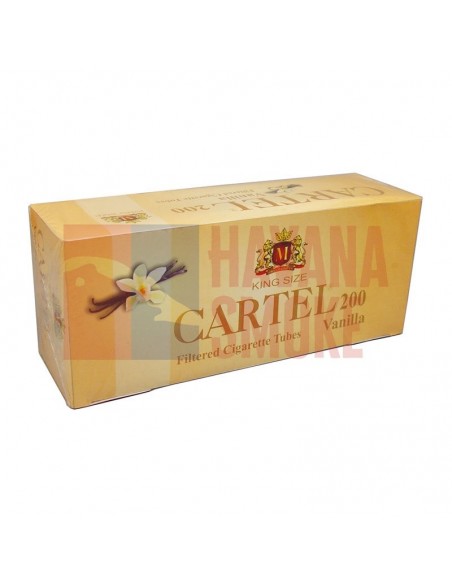 Сигаретные гильзы CARTEL VANILLA (5пач x 200шт) - купить в интернет-магазине Havana Smoke