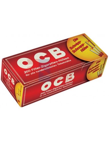 Сигаретные гильзы OCB LONGFILTERS (5пач x 200шт) TU2037OCBSS/200 - купить в интернет-магазине Havana Smoke