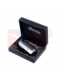 Зажигалка сигарная Passatore с пробойником, оружейная сталь 234-503 - купить в интернет-магазине Havana Smoke