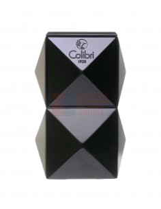 Зажигалка настольная Colibri Quasar, тройное турбопламя, Черный лак LI710T1 - купить в интернет-магазине Havana Smoke