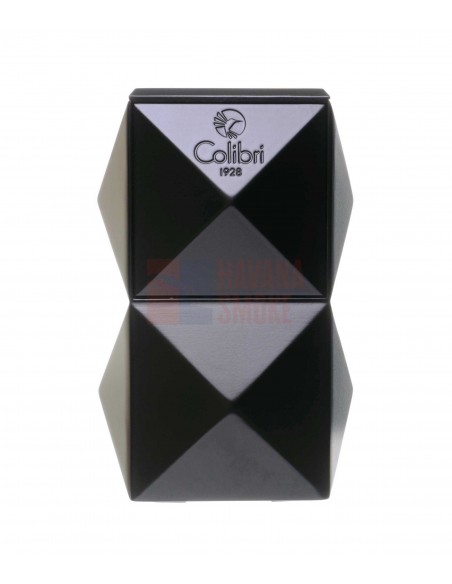 Зажигалка настольная Colibri Quasar, тройное турбопламя, Черный лак LI710T1 - купить в интернет-магазине Havana Smoke