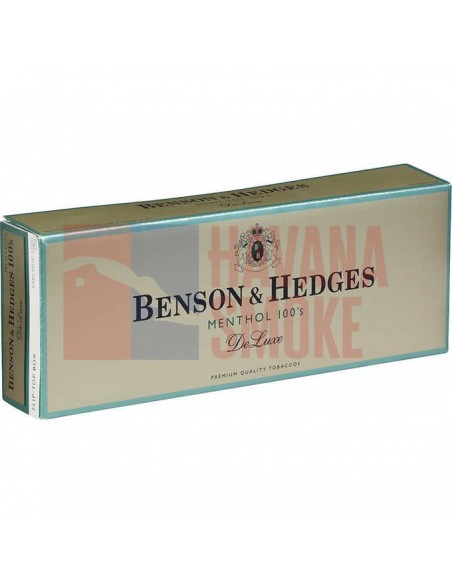 Benson & Hedges Menthol 100's DeLuxe - купить в интернет-магазине Havana Smoke