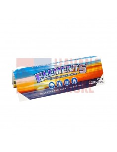 Папиросная Бумага ELEMENTS Single Wide CUT CORNERS - купить в интернет-магазине Havana Smoke