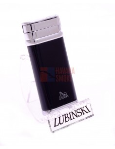 Зажигалка Lubinski Ареццо, турбо, черная - купить в интернет-магазине Havana Smoke