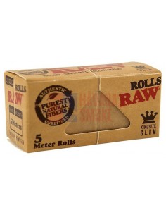 Сигаретная бумага RAW ROLLS CLASSIC SLIM рулон 5 метров (24 пачки) - купить в интернет-магазине Havana Smoke
