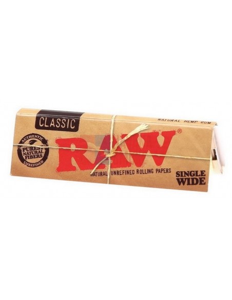 Сигаретная бумага RAW SINGLE WIDE (50пач х50лист) - купить в интернет-магазине Havana Smoke