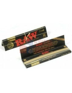 Сигаретная бумага RAW SLIM BLACK (50пач х32лист) - купить в интернет-магазине Havana Smoke