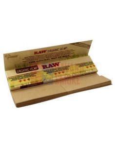 Сигаретная бумага RAW SLIM KS + TIPS ORGANIC CONNOISSEUR (24пач х32лист) - купить в интернет-магазине Havana Smoke