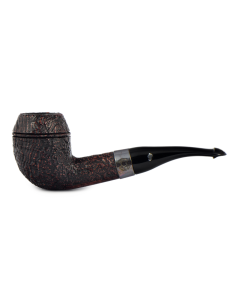 Трубка Peterson Sherlock Holmes - SandBlast - Deerstalker P-Lip (фильтр 9 мм) - купить в интернет-магазине Havana Smoke
