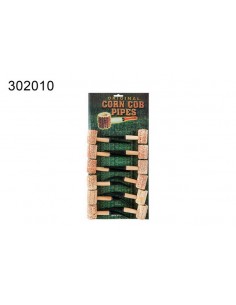 Трубка курительная из кукурузы 30201(набор 12 штук) - купить в интернет-магазине Havana Smoke