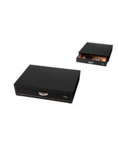 Хьюмидор для сигар черный матовый 920017A - купить в интернет-магазине Havana Smoke