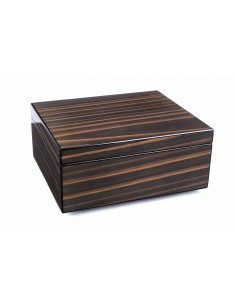 Хьюмидор Tom River на 40 сигар, шпон дерева Макассар 562-040 - купить в интернет-магазине Havana Smoke