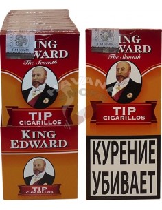 Сигариллы King Edward Tip Cigarillos - купить в интернет-магазине Havana Smoke