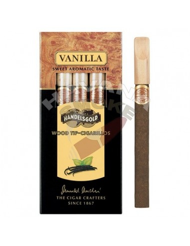 Сигариллы Handelsgold Vanilla Wood Tip - купить в интернет-магазине Havana Smoke