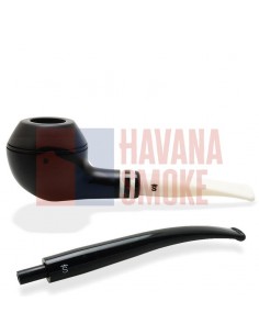 Курительная трубка STANWELL BLACK&WHITE Black Mat 401 - купить в интернет-магазине Havana Smoke