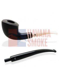 Курительная трубка  STANWELL BLACK&WHITE Black Mat 409 - купить в интернет-магазине Havana Smoke