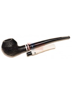 Курительная трубка STANWELL BLACK&WHITE Black Sand/Mat Black Top 401 - купить в интернет-магазине Havana Smoke