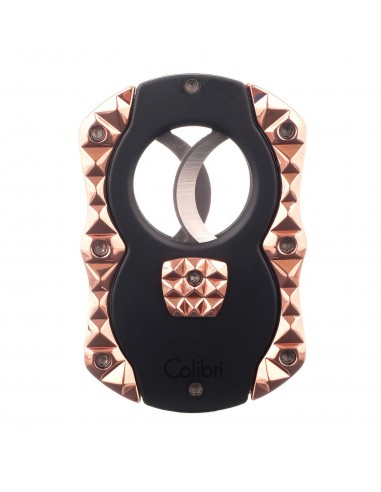 Гильотина Colibri Quasar, черная-розовое золото CU100T74 - купить в интернет-магазине Havana Smoke