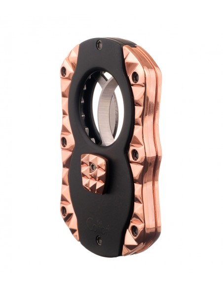 Гильотина Colibri Quasar, черная-розовое золото CU100T74 - купить в интернет-магазине Havana Smoke