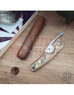 Сигарный нож Le Petit Brass Skulls - купить в интернет-магазине Havana Smoke