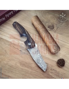 Сигарный нож Le Petit Old Map Ziricote - купить в интернет-магазине Havana Smoke