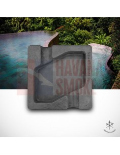 Пепельница LES FINES LAMES DYAD ANTHRACITE на 2 сигары - купить в интернет-магазине Havana Smoke