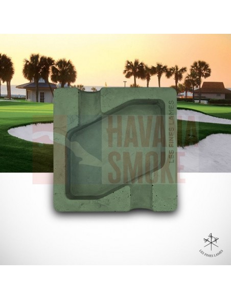 Пепельница LES FINES LAMES DYAD GREEN на 2 сигары - купить в интернет-магазине Havana Smoke