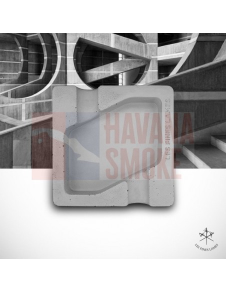 Пепельница LES FINES LAMES DYAD GREY на 2 сигары - купить в интернет-магазине Havana Smoke