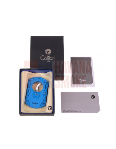 Гильотина Colibri Quasar, синяя CU100T76 - купить в интернет-магазине Havana Smoke