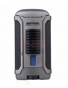 Зажигалка сигарная Colibri Apex, серая - купить в интернет-магазине Havana Smoke