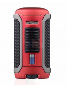 Зажигалка сигарная Colibri Apex, красная - купить в интернет-магазине Havana Smoke