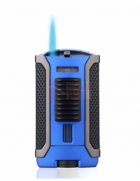 Зажигалка сигарная Colibri Apex, синяя - купить в интернет-магазине Havana Smoke