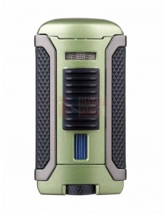 Зажигалка сигарная Colibri Apex, зеленая - купить в интернет-магазине Havana Smoke