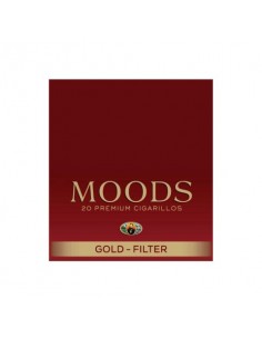 Moods Gold Filter 20 штук в пачке - купить в интернет-магазине Havana Smoke