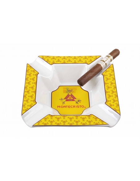Пепельница Tom River на 4 сигары, керамика, Montecristo - купить в интернет-магазине Havana Smoke