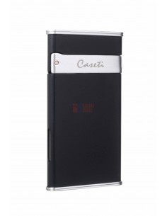 Зажигалка Caseti, турбо, тонкая, черная - купить в интернет-магазине Havana Smoke