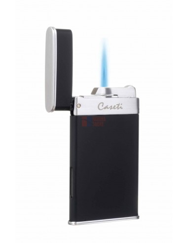 Зажигалка Caseti, турбо, тонкая, черная - купить в интернет-магазине Havana Smoke