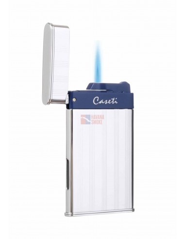 Зажигалка Caseti, турбо, тонкая, хром - купить в интернет-магазине Havana Smoke