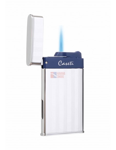 Зажигалка Caseti, турбо, тонкая, хром - купить в интернет-магазине Havana Smoke