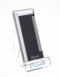 Зажигалка Caseti, кремниевая, супертонкая, черная - купить в интернет-магазине Havana Smoke