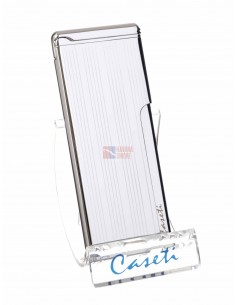 Зажигалка Caseti, турбо, супертонкая, хром - купить в интернет-магазине Havana Smoke