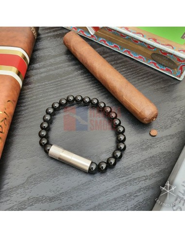 PUNCH BRACELET - Black Onyx 8mm - купить в интернет-магазине Havana Smoke