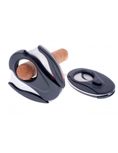 Гильотина Passatore типа Xikar, пластик, черная - купить в интернет-магазине Havana Smoke