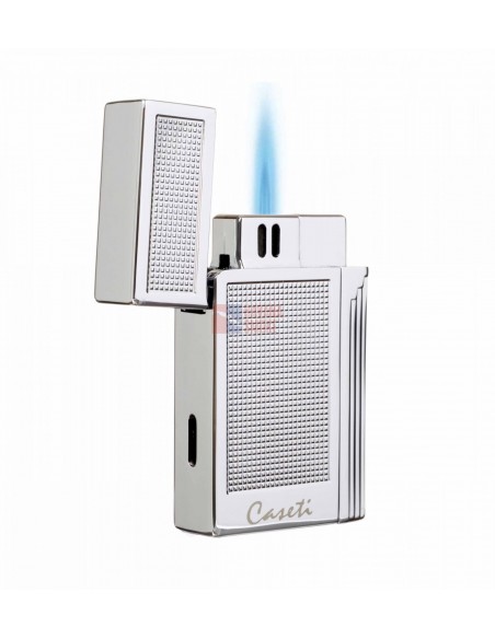 Зажигалка Caseti сигарная, турбо, хром - купить в интернет-магазине Havana Smoke