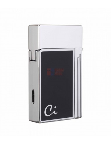 Зажигалка Caseti сигарная, турбо, черная - купить в интернет-магазине Havana Smoke