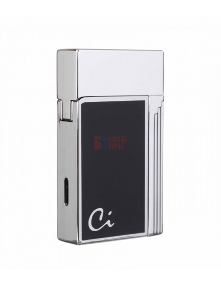 Зажигалка Caseti сигарная, турбо, черная - купить в интернет-магазине Havana Smoke