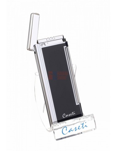 Зажигалка Caseti, кремниевая, супертонкая, черная - купить в интернет-магазине Havana Smoke