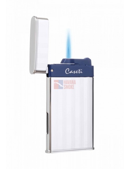 Зажигалка Caseti, турбо, тонкая, хром - купить в интернет-магазине Havana Smoke